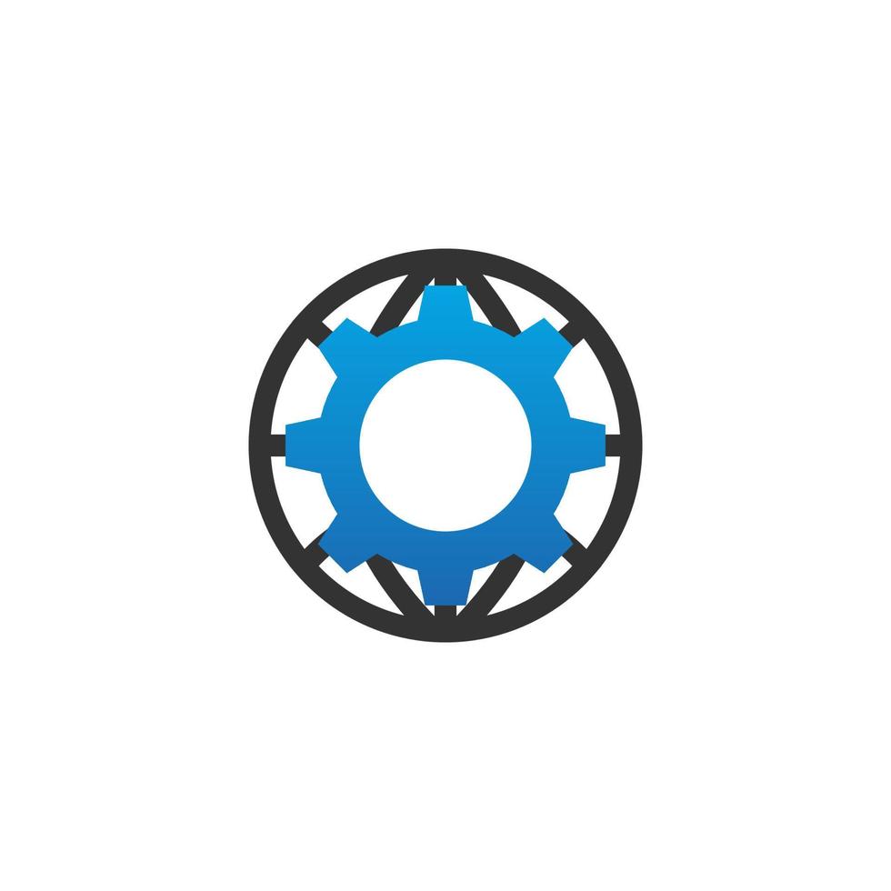 Illustration Vector Graphic of World Mechanic Technology Logo. Perfect to use for Technology Company