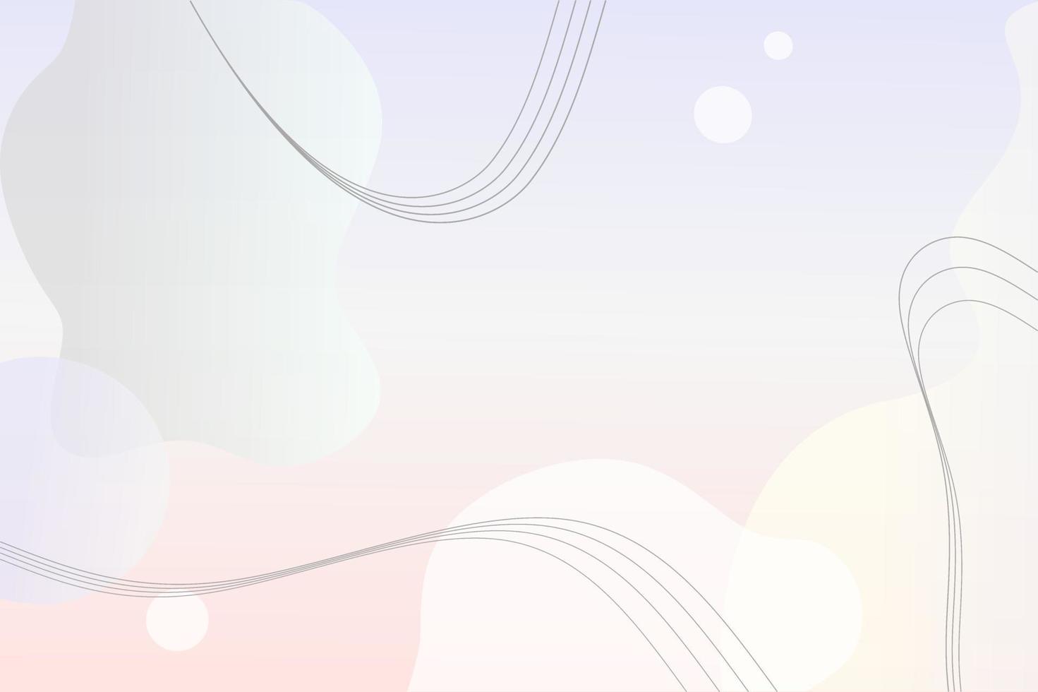 Flat design abstract background. Soft liquid shapes template with modern gradient background colors. Cool aesthetic background design. Suitable for social media post, mobile app, banner, web, ads. vector
