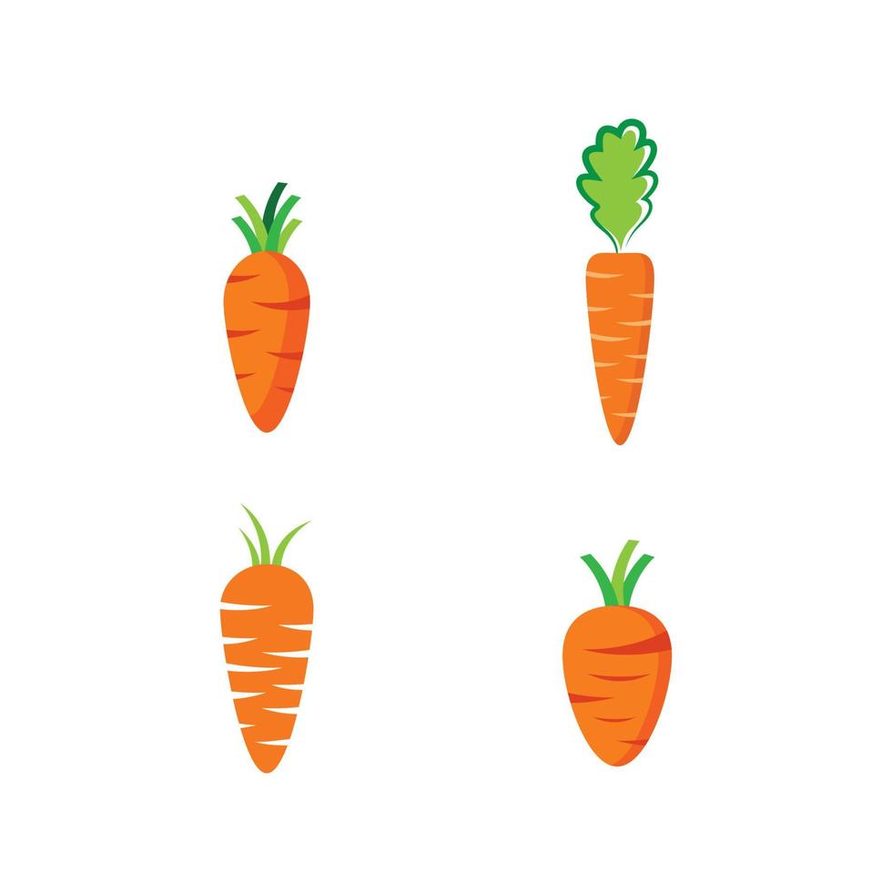 Carrot symbol vector illustration