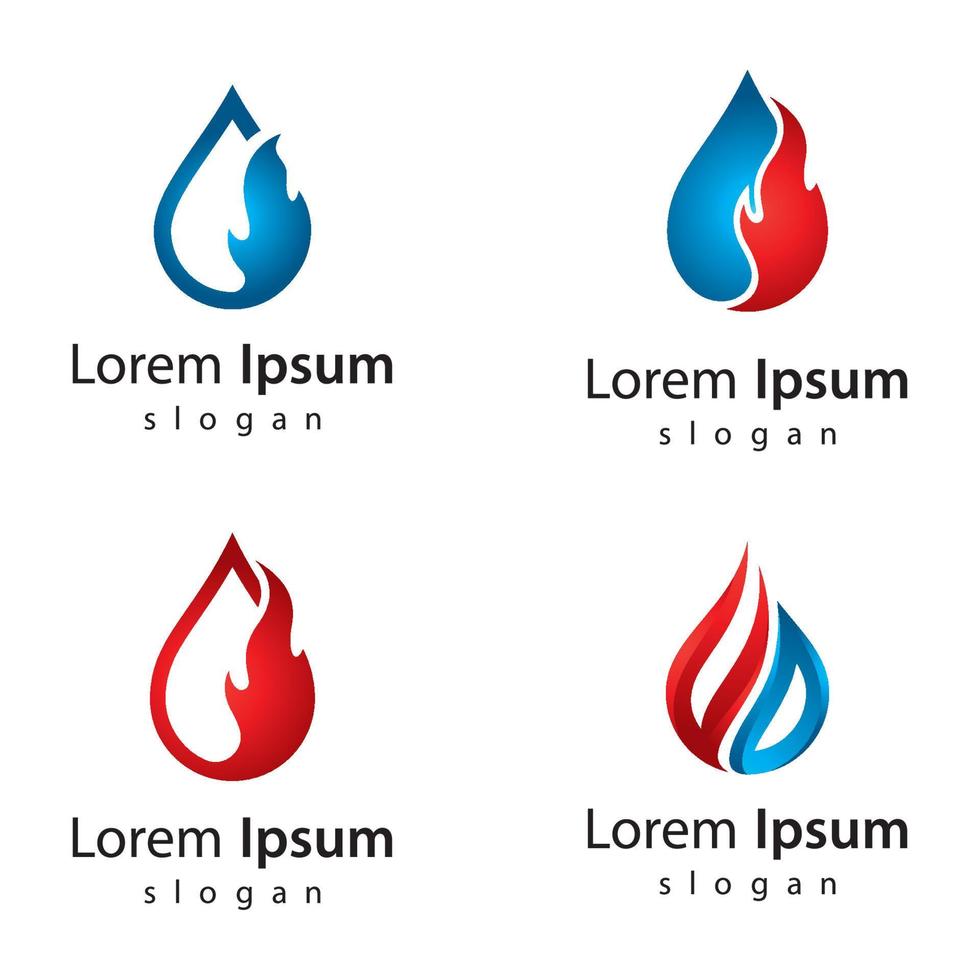 Oil and gas logo images vector