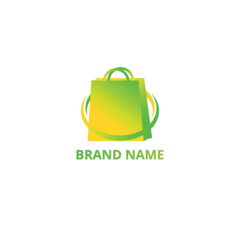bag logo design vector
