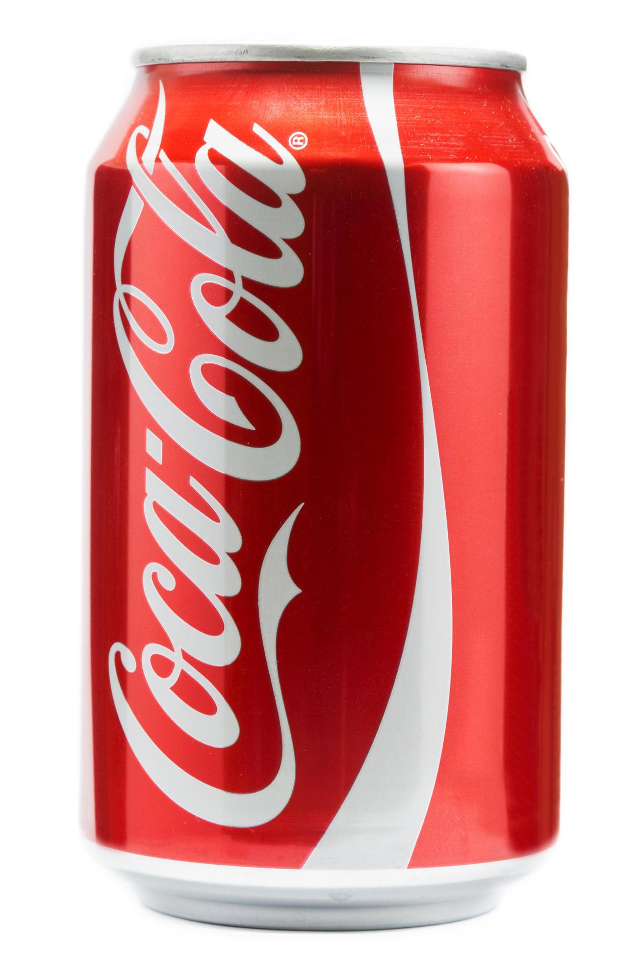 BELGRADE, SERBIA, 2014 - Can of Coca-Cola with white background. Coca-Cola  is a carbonated soft drink produced by The Coca-Cola Company of Atlanta,  Georgia. 4805923 Stock Photo at Vecteezy
