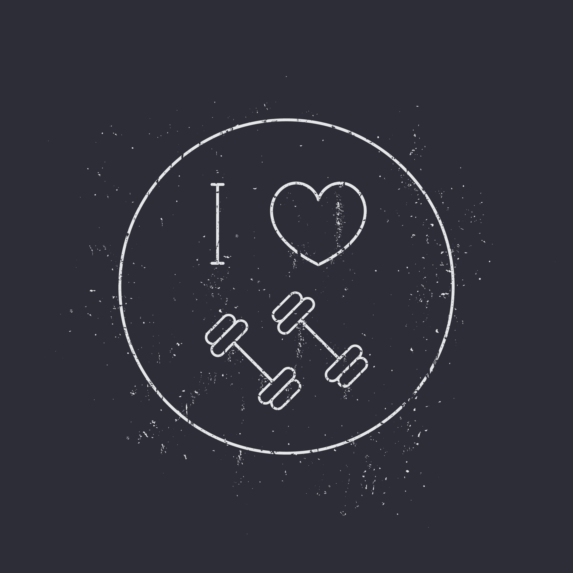 I love fitness, gym, grunge sign with barbells 4806070 Vector Art at Vecteezy I love fitness, gym, grunge sign with barbells 4806070 Vector Art at Vecteezy