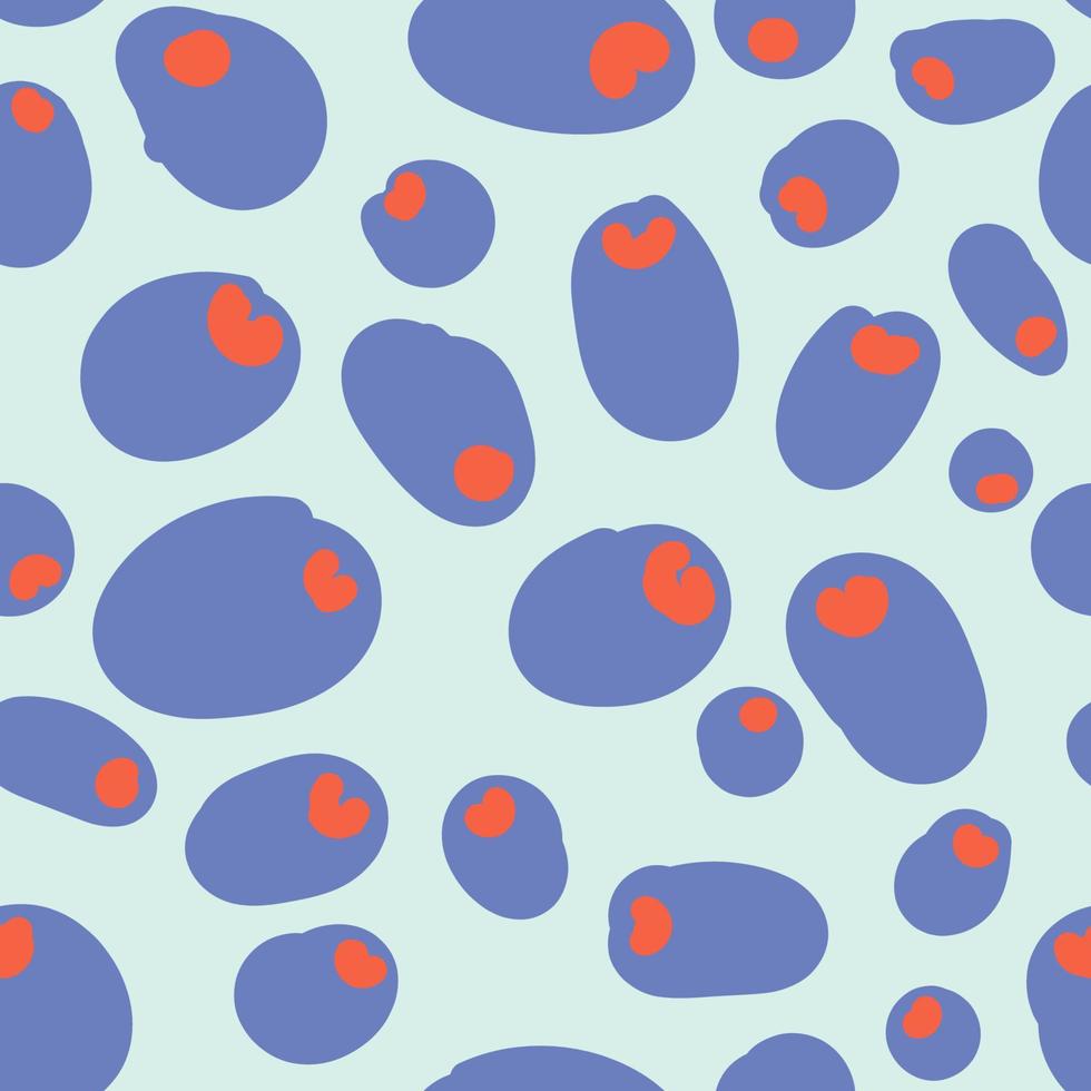 Trendy seamless pattern. Cool circles abstract design. For fashion fabrics, kids clothes, home decor, quilting, T-shirts, cards and templates, scrapbooking etc. Vector illustration.