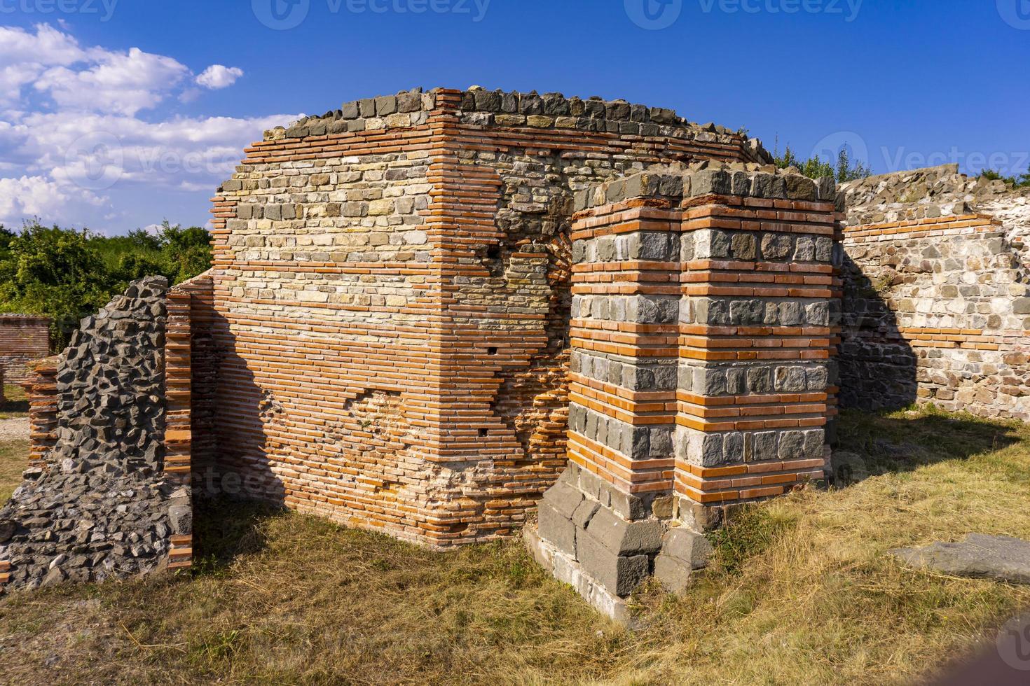 Felix Romuliana, remains of ancient Roman complex of palaces and temples Felix Romuliana near Gamzigrad, Serbia photo