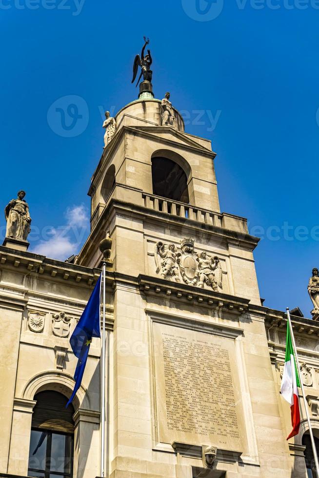 Palazzo Moroni, historical City Hall in the city of Padua, Italy photo