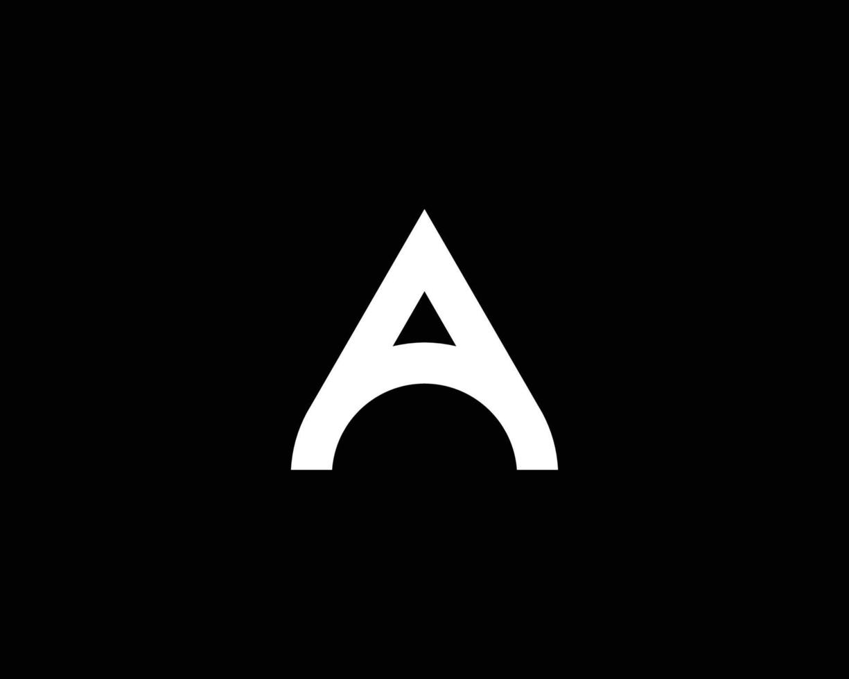 una plantilla de vector de diseño de logotipo de letra
