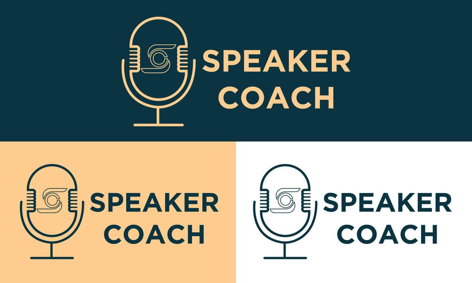 Motivational Speaker Logo vector