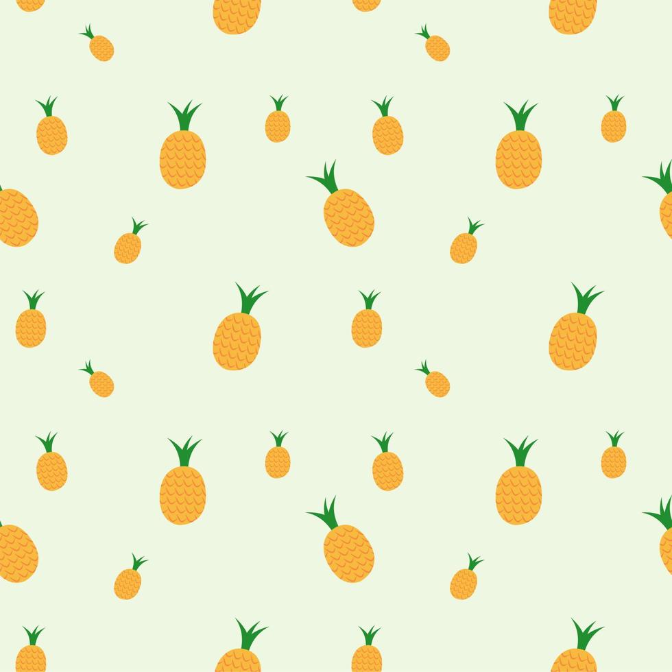Pineapple seamless background 4810180 Vector Art at Vecteezy