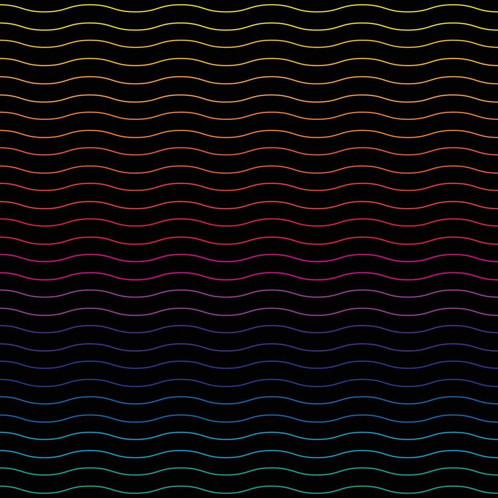 vector de fondo de olas de mar en capas de colores