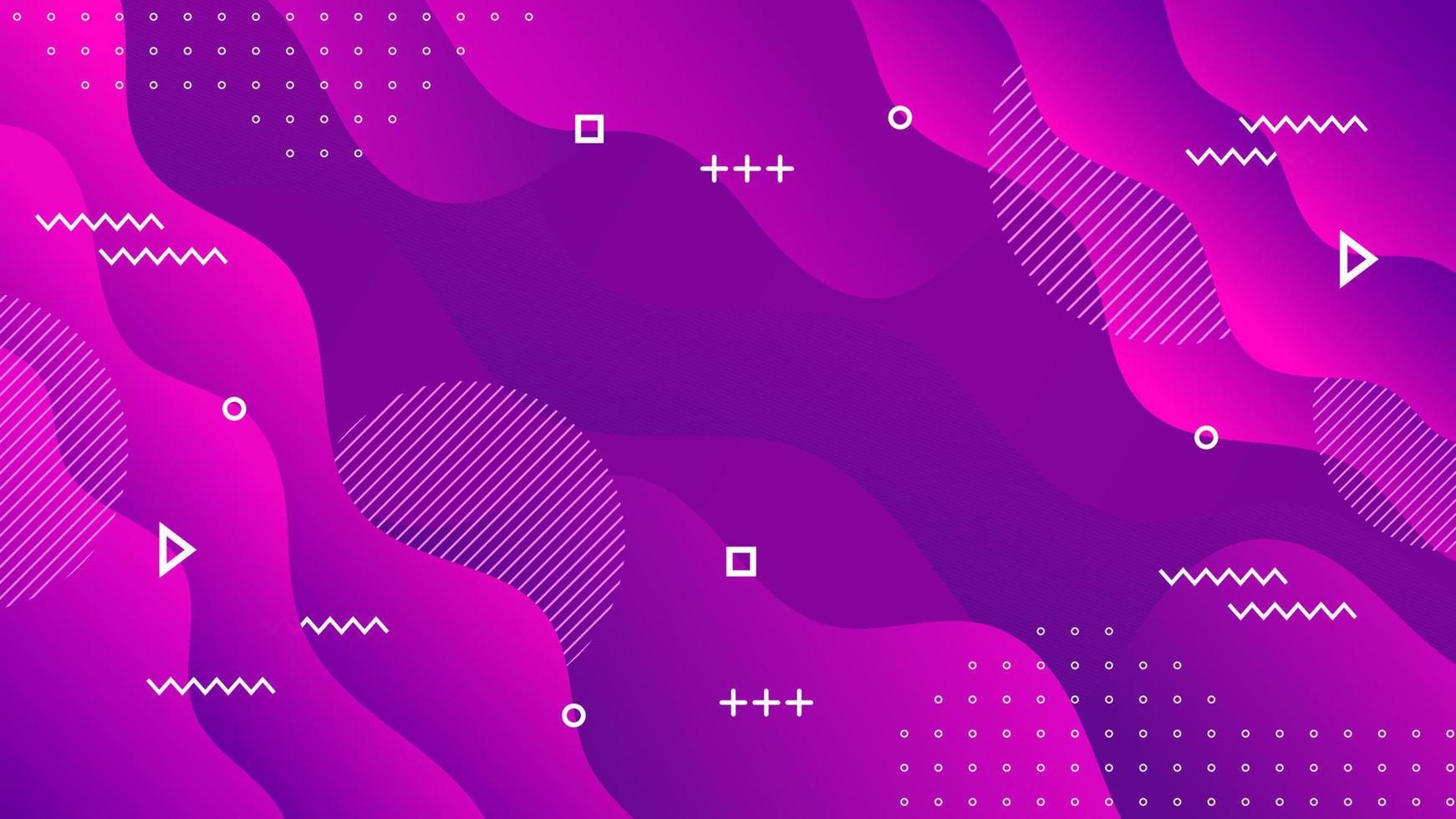 Abstract Purple Background with Geometric Shape vector