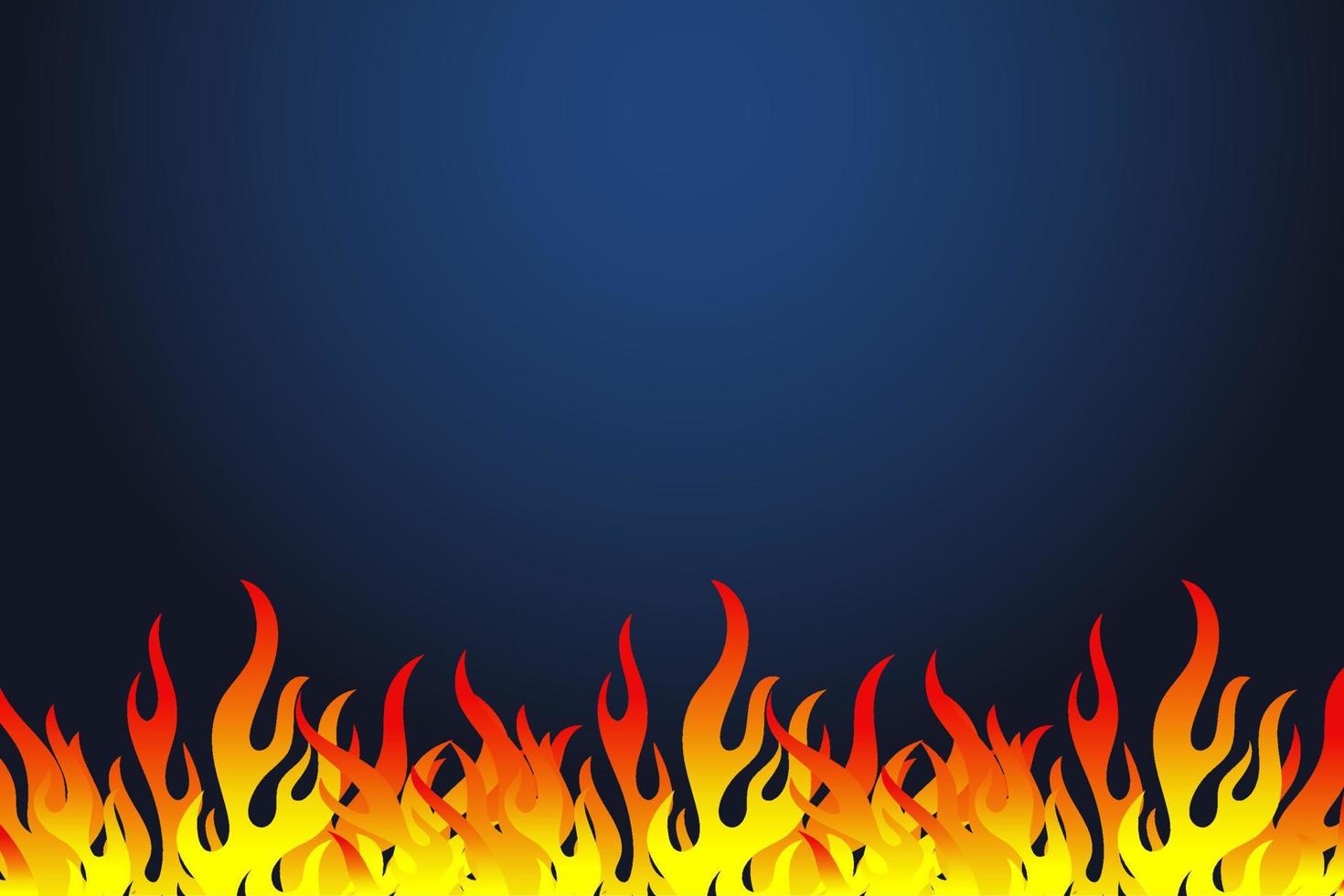 Fire background vector image illustration with fire flame illustration and copy space area. Suitable to place on content with that theme.