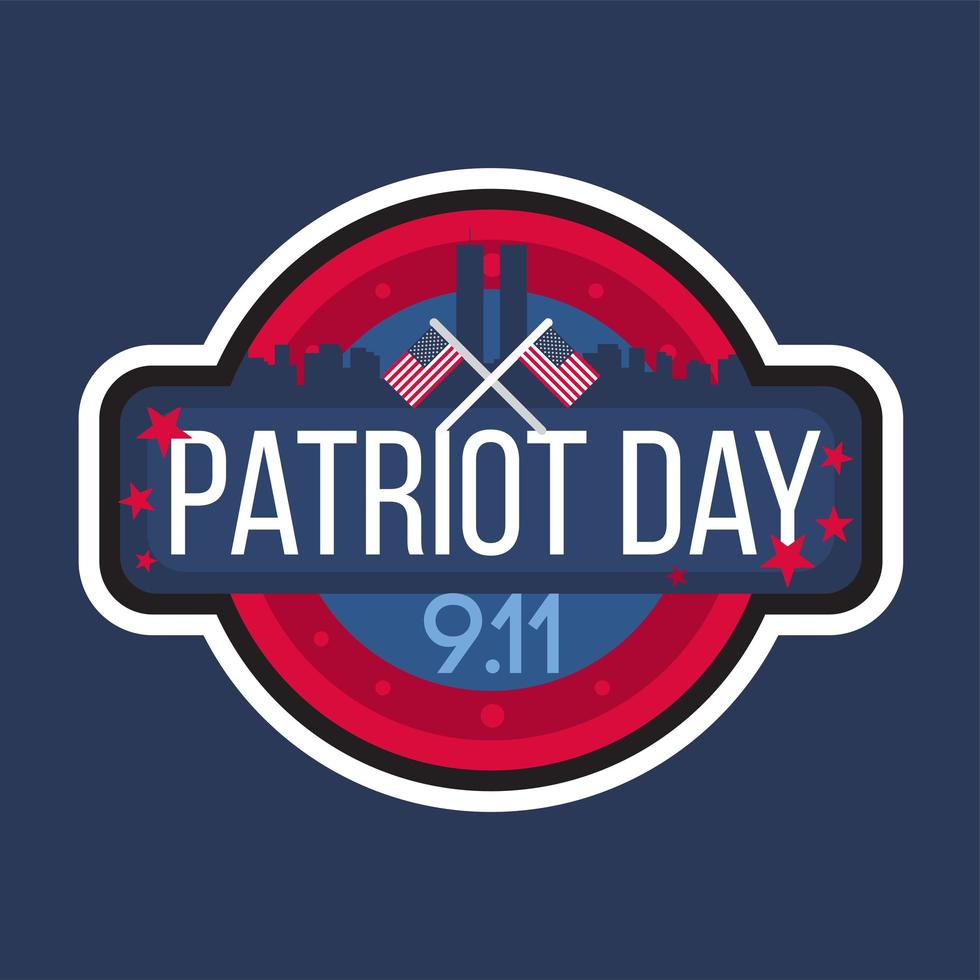 Patriot Day Banner vector