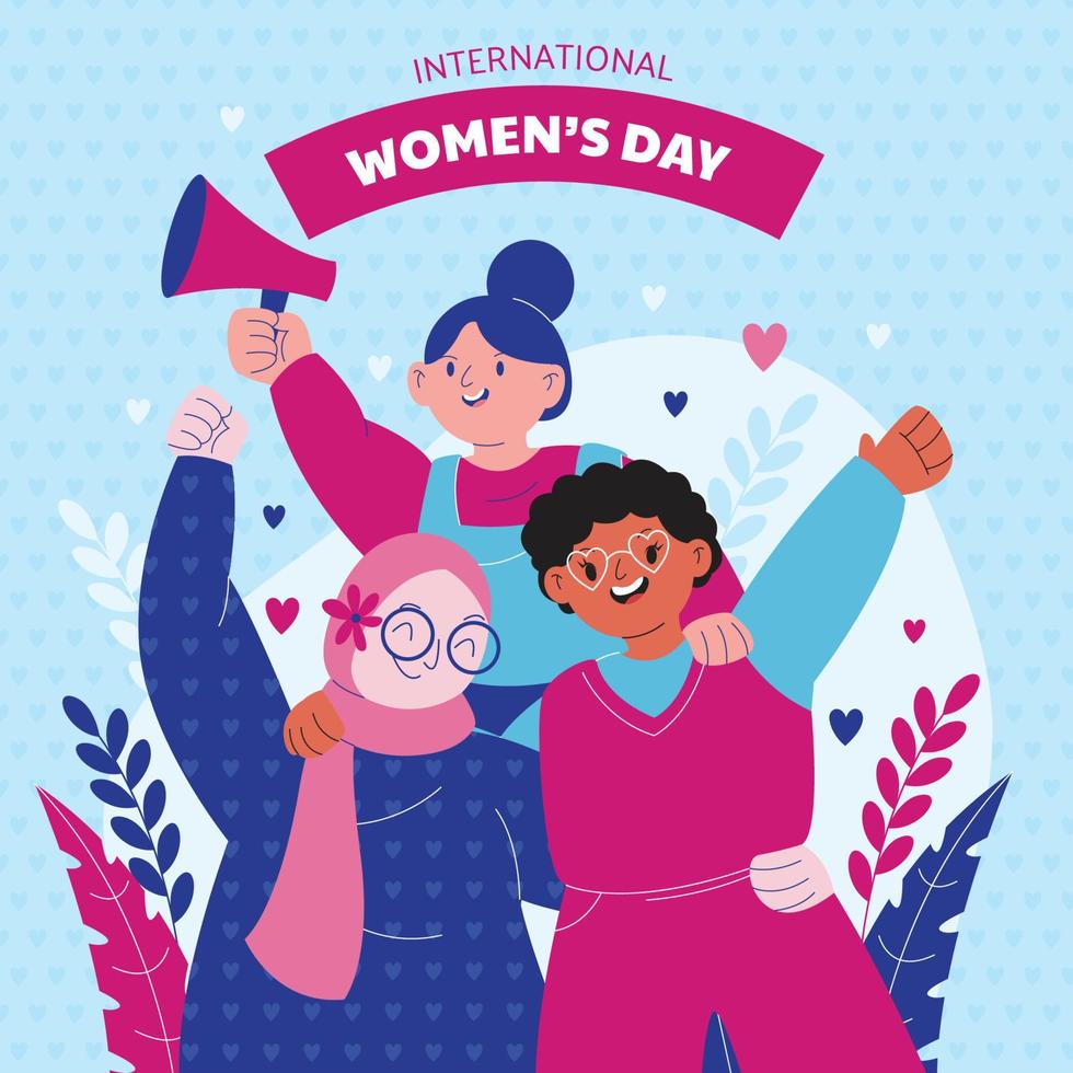 International Women's Day Concept vector