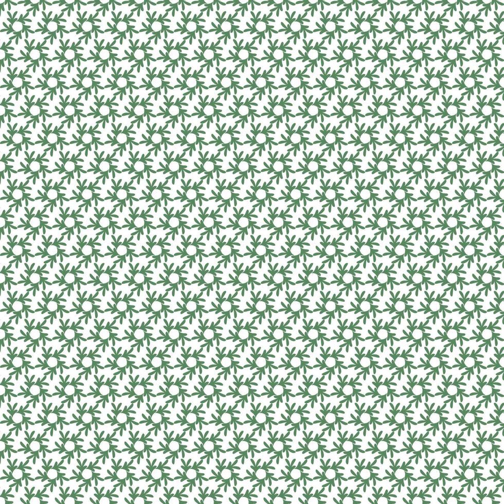 Geometric floral seamless patterns vector