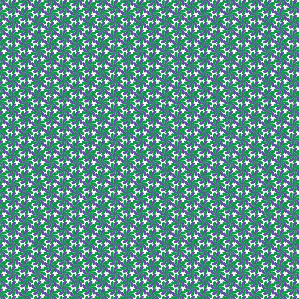 Geometric floral seamless patterns vector
