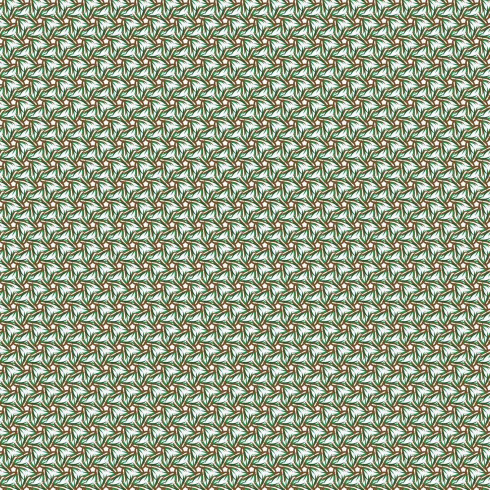 Geometric floral seamless patterns vector