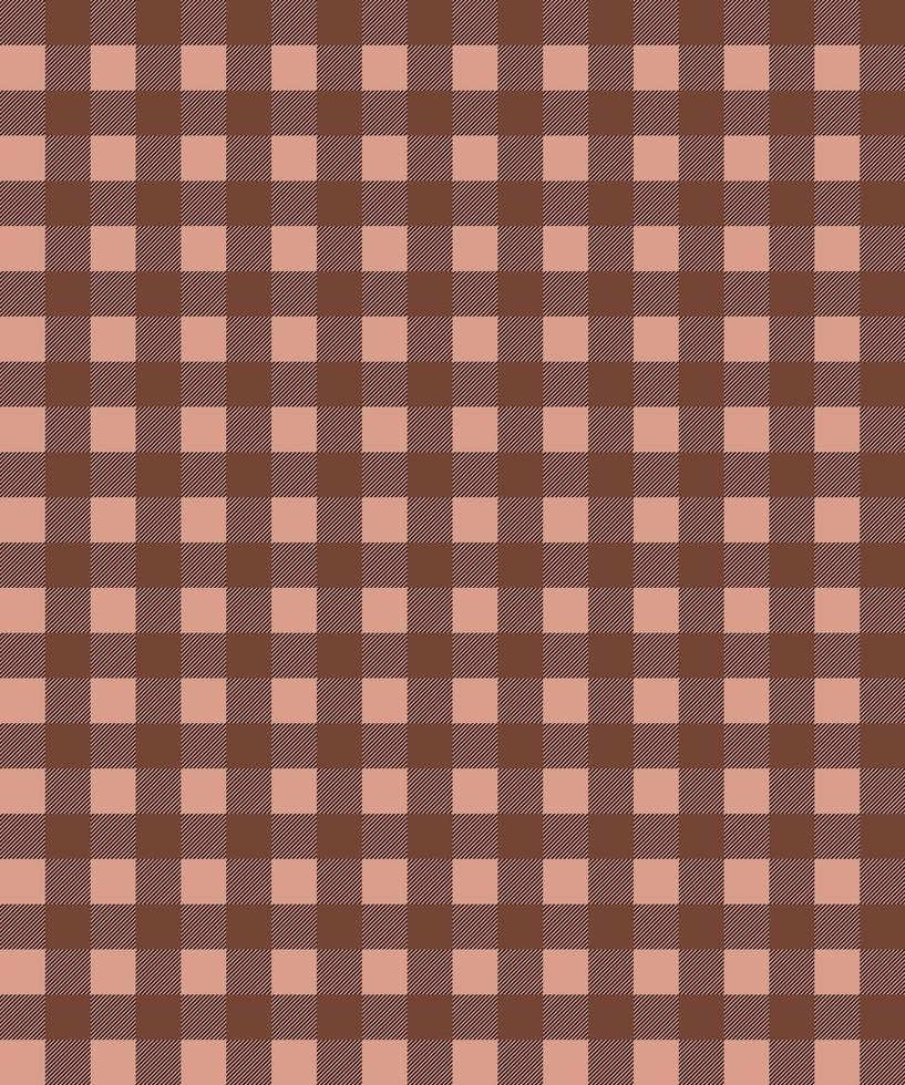 patrón de textura de franela marrón para fondo, textil, camisa, sitio web vector