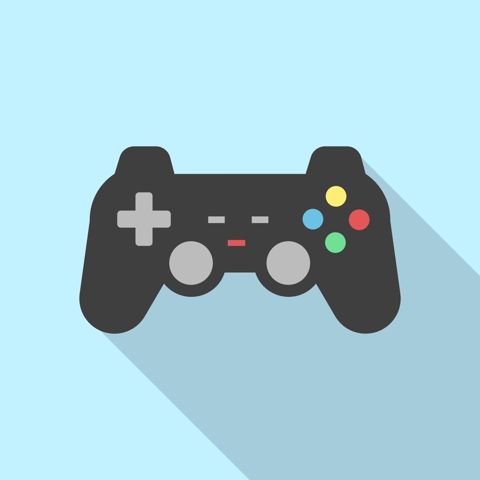 Ilustración de vector de icono de juego de joystick