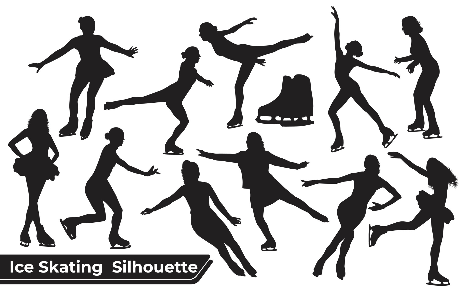 Figure Skating Stock Illustrations  13945 Figure Skating Stock  Illustrations Vectors  Clipart  Dreamstime