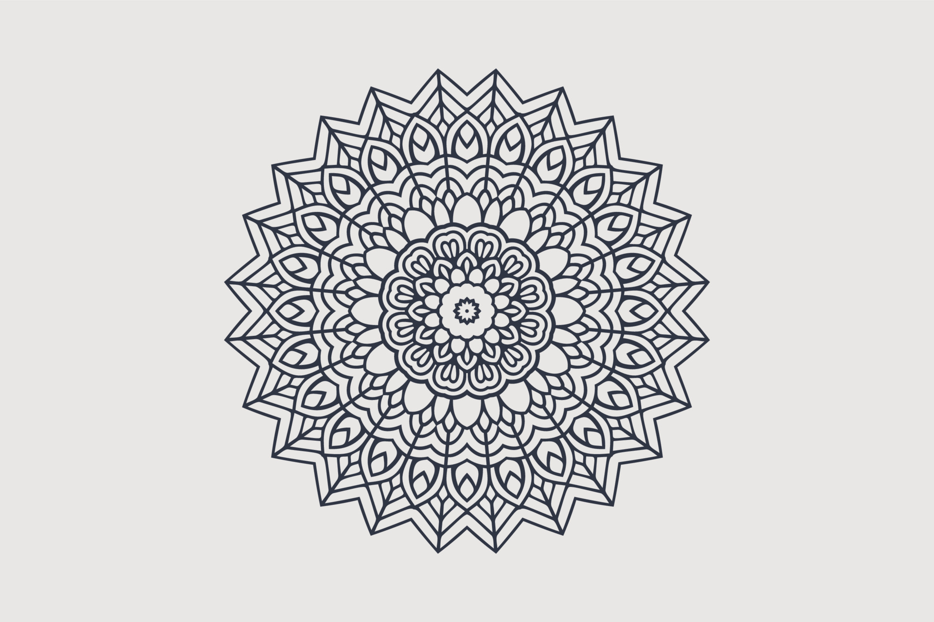 Black and white mandala vector. Ornamental mandala background with black  and white pattern. Decorative Arab-style mandala pattern. Decoration of  black and white mandalas pattern for coloring books. 4813823 Vector Art at  Vecteezy