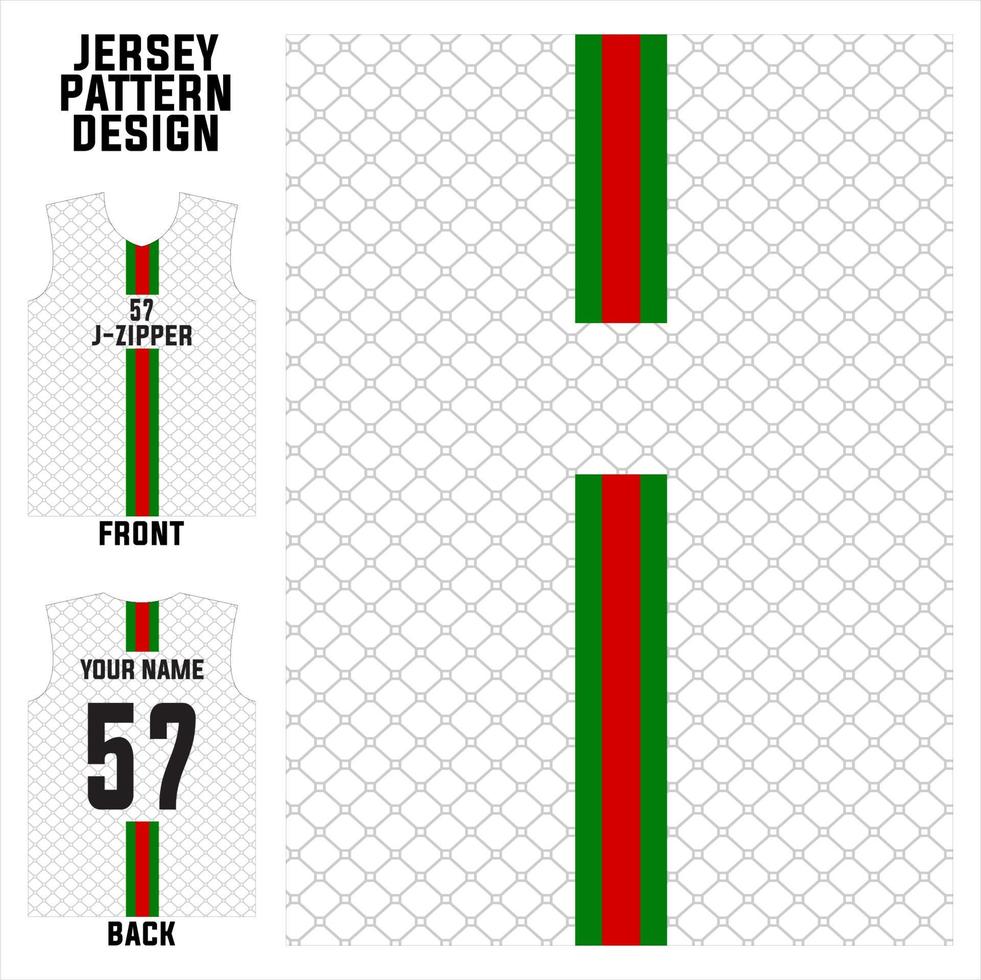 concepto abstracto vector plantilla de patrón de jersey para impresión o sublimación uniformes deportivos fútbol voleibol baloncesto deportes electrónicos ciclismo y pesca