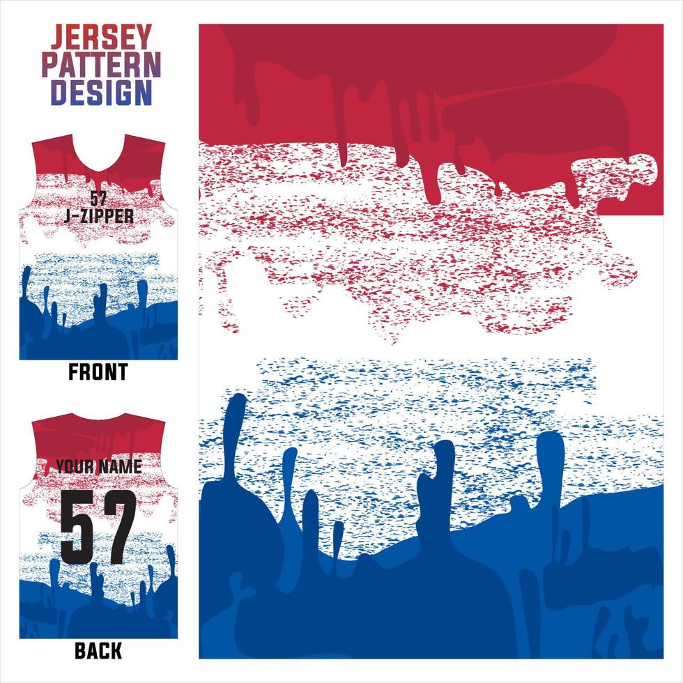 abstract concept vector jersey pattern template for printing or sublimation sports uniforms football volleyball basketball e-sports cycling and fishing