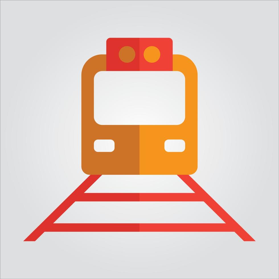 Imágenes vectoriales de tren aislado icono gráfico vectorial escalable transparente vector