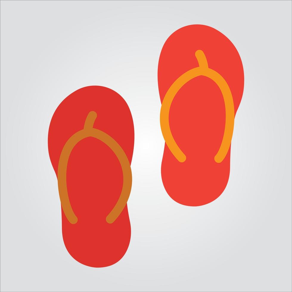 sandalias aisladas imágenes vectoriales icono gráfico vectorial escalable transparente vector