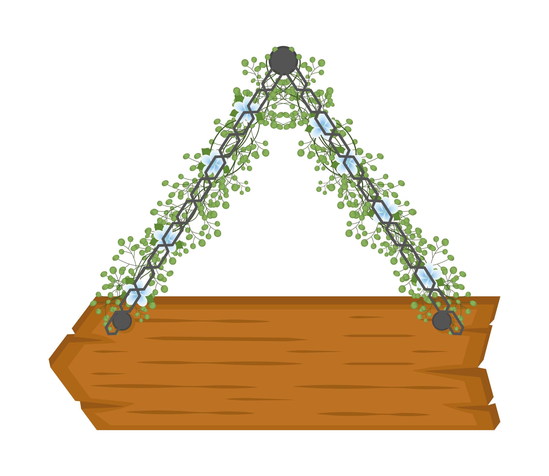 hanging wooden arrow sign 4816816 Vector Art at Vecteezy