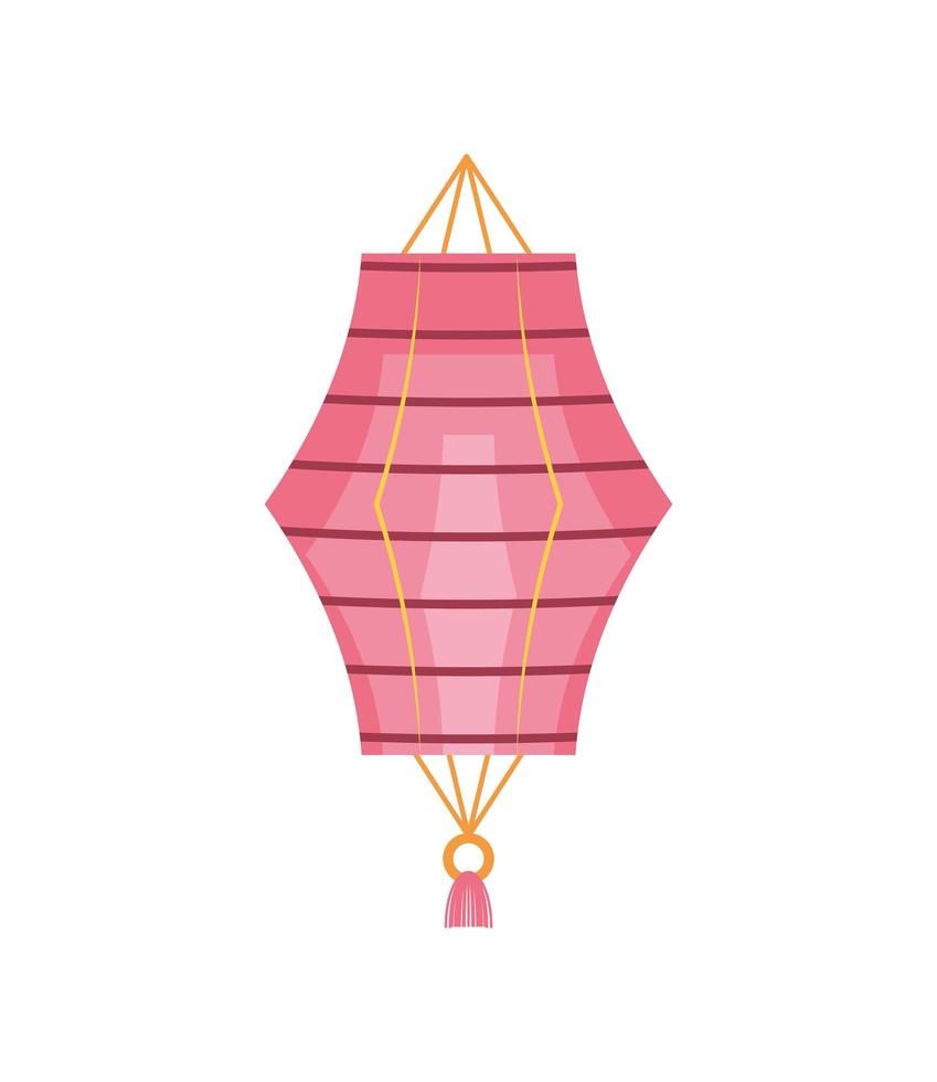 chinese lamp decoration vector