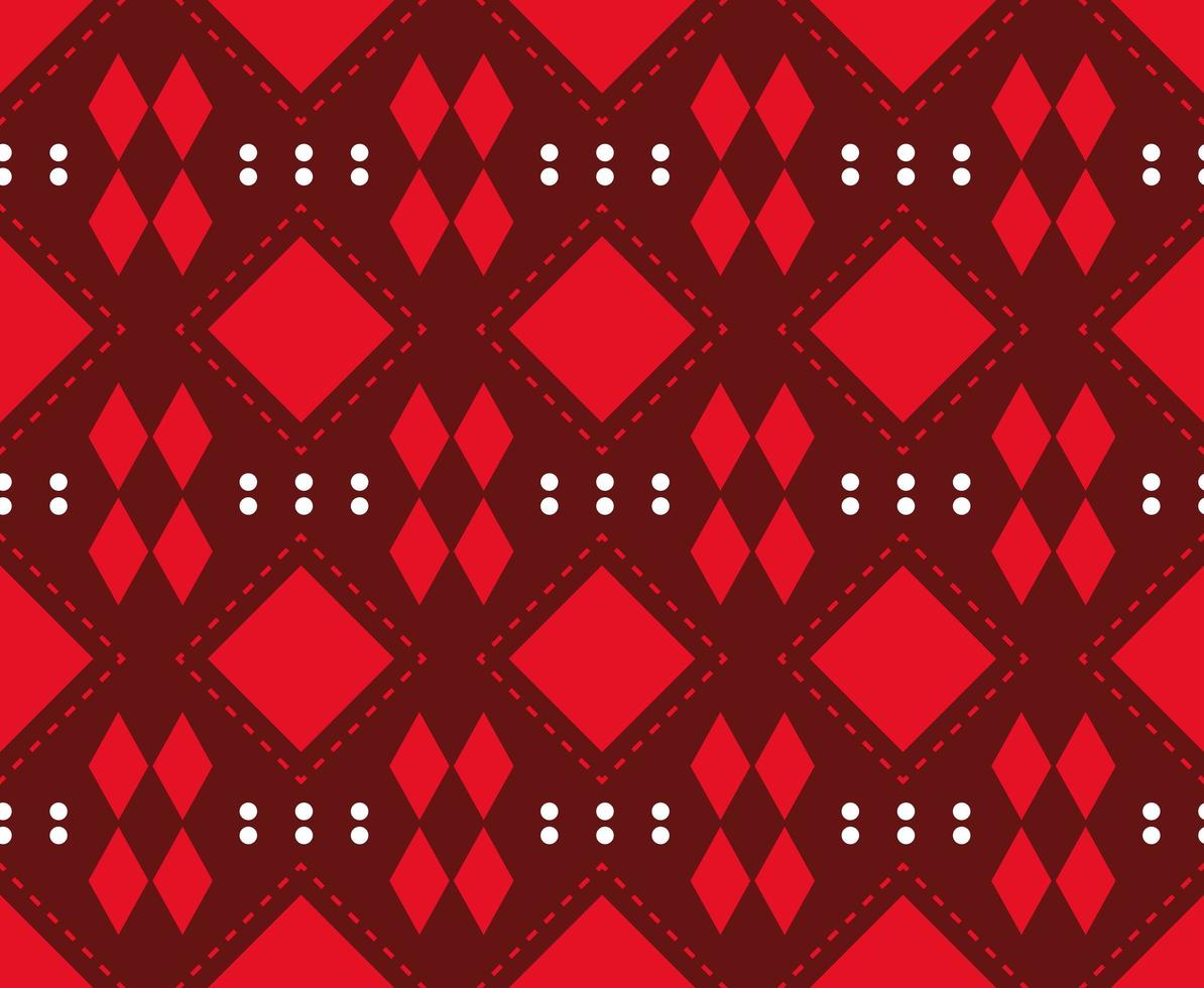 red geometric shapes vector