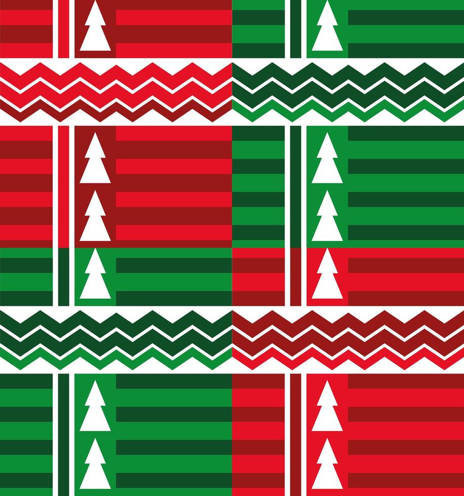 christmas seamless pattern vector