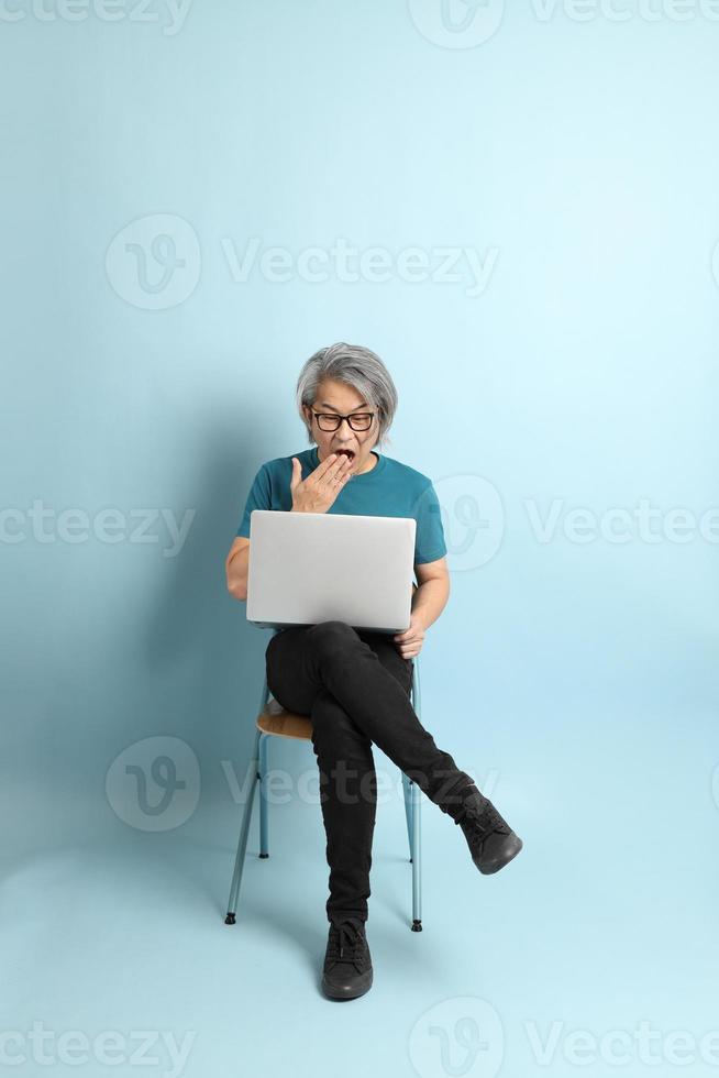Senior Asian Man photo