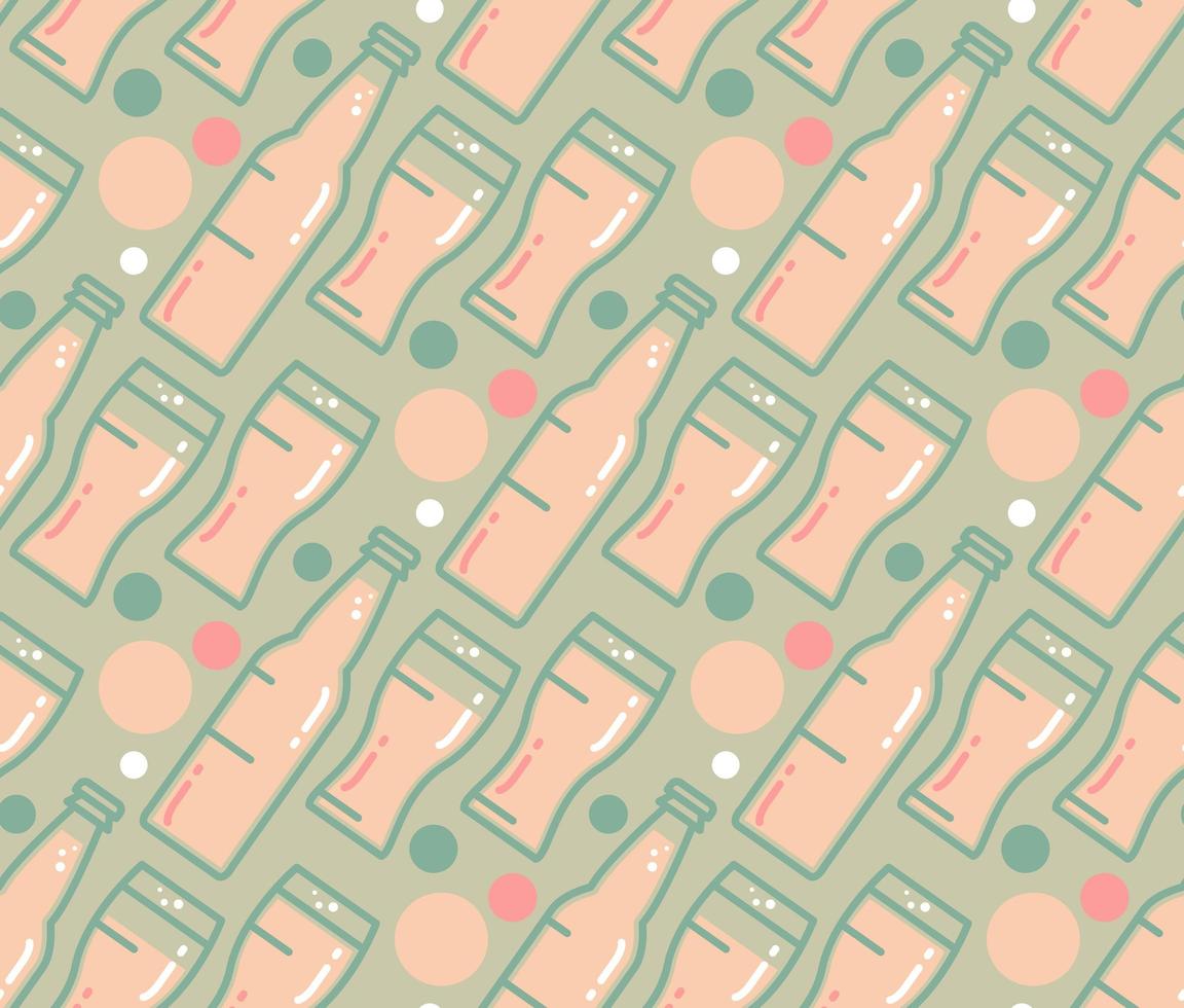 Oktoberfest Seamless Pattern vector