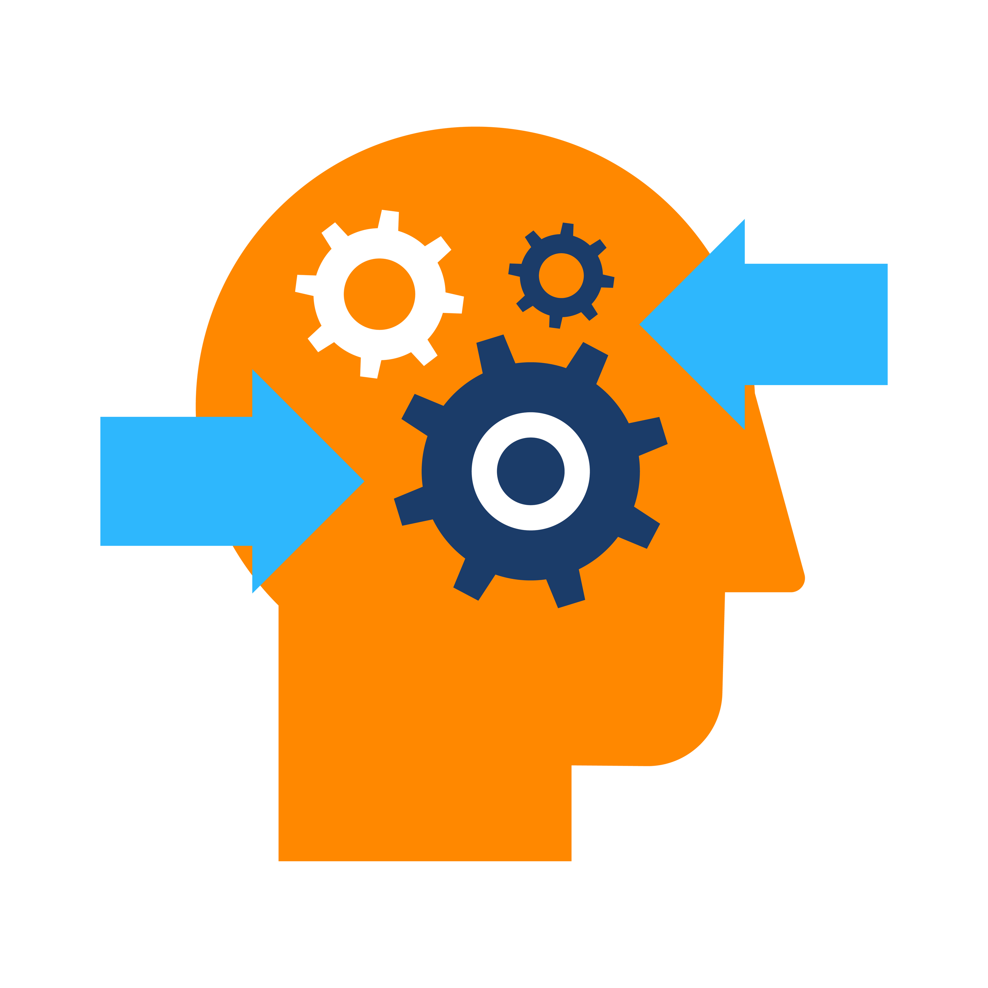 Decision making and problem analysis flat vector icon 4818554 Vector ...