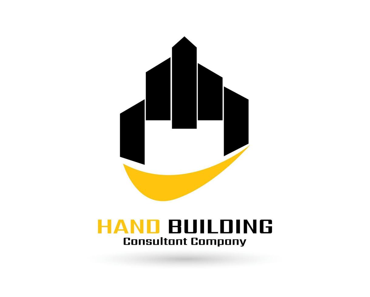 Construction logo template, real estate logo, Business logo, vector of Construction logo