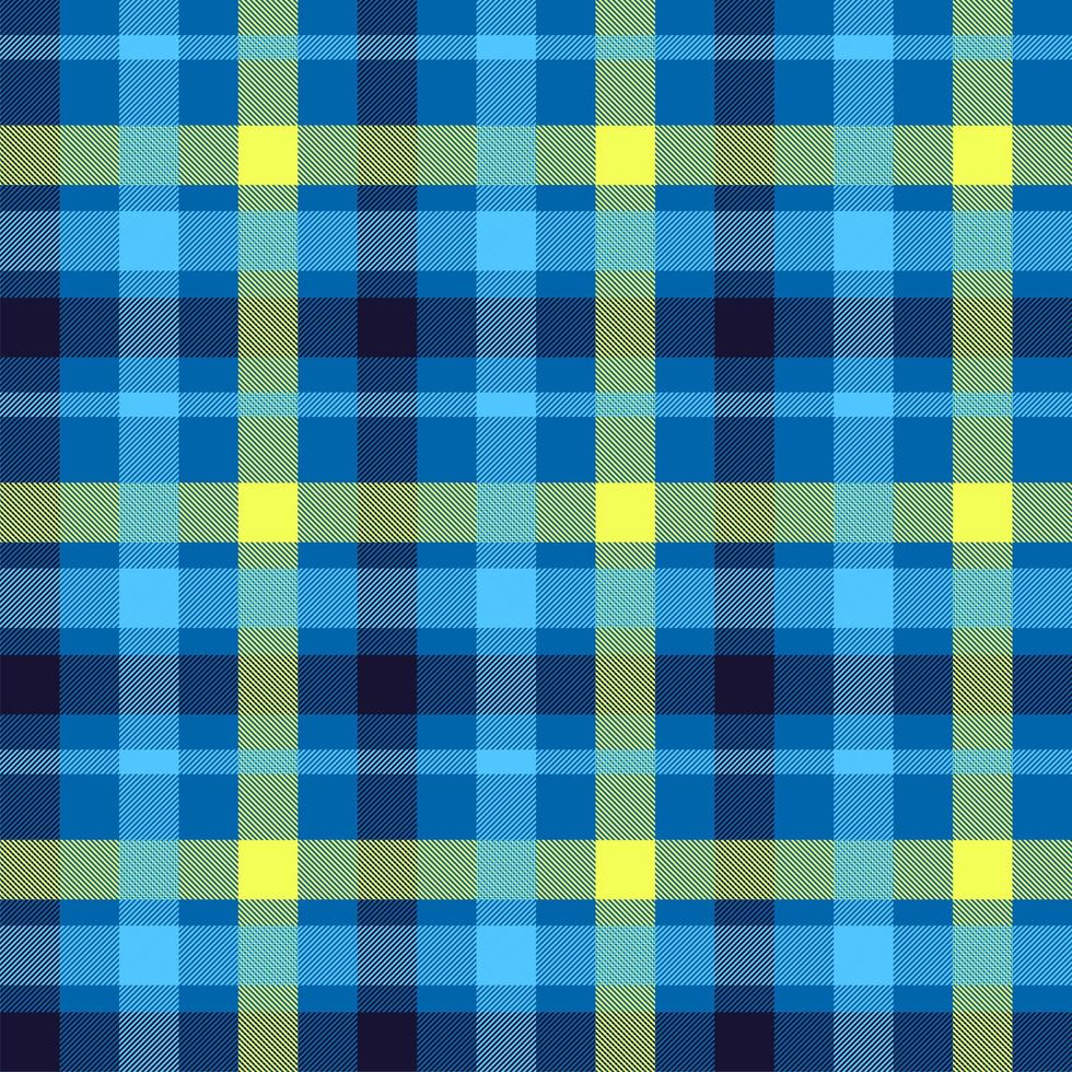 Tartan color seamless vector pattern