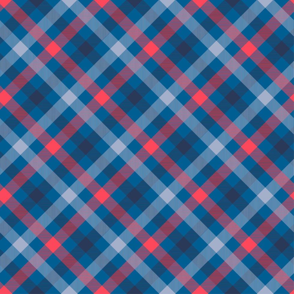 Tartan color seamless vector pattern