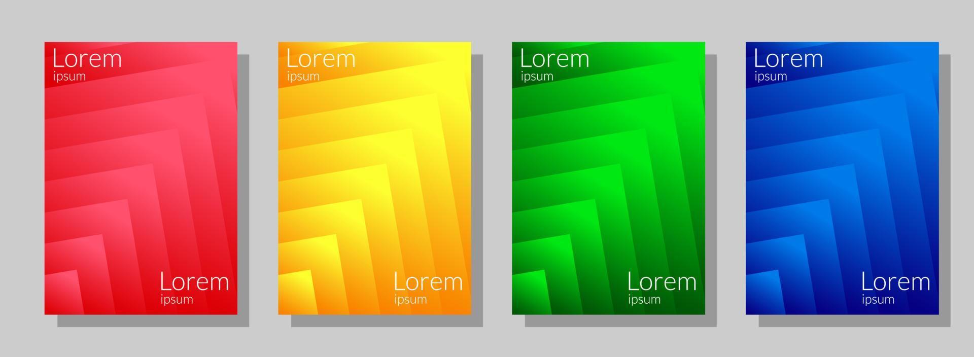 gradient color background. compound wave of square vector