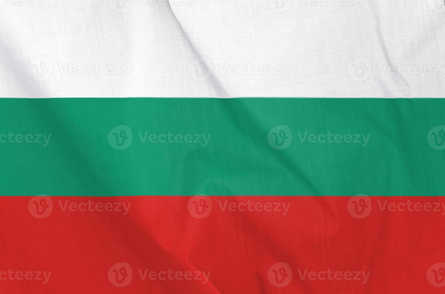 Fabric Flag of Bulgaria photo