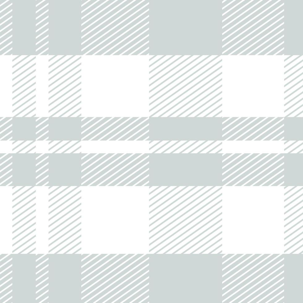 Tartan seamless pattern Plaid vector with pastel gray and white Designs for prints, wallpaper, textiles, tablecloths, checkered backgrounds.