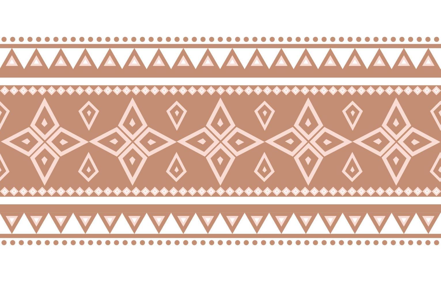 Abstract ethnic geometric pattern Designs for backgrounds, wallpapers, wraps, fabrics, batik, textiles Vector Illustration