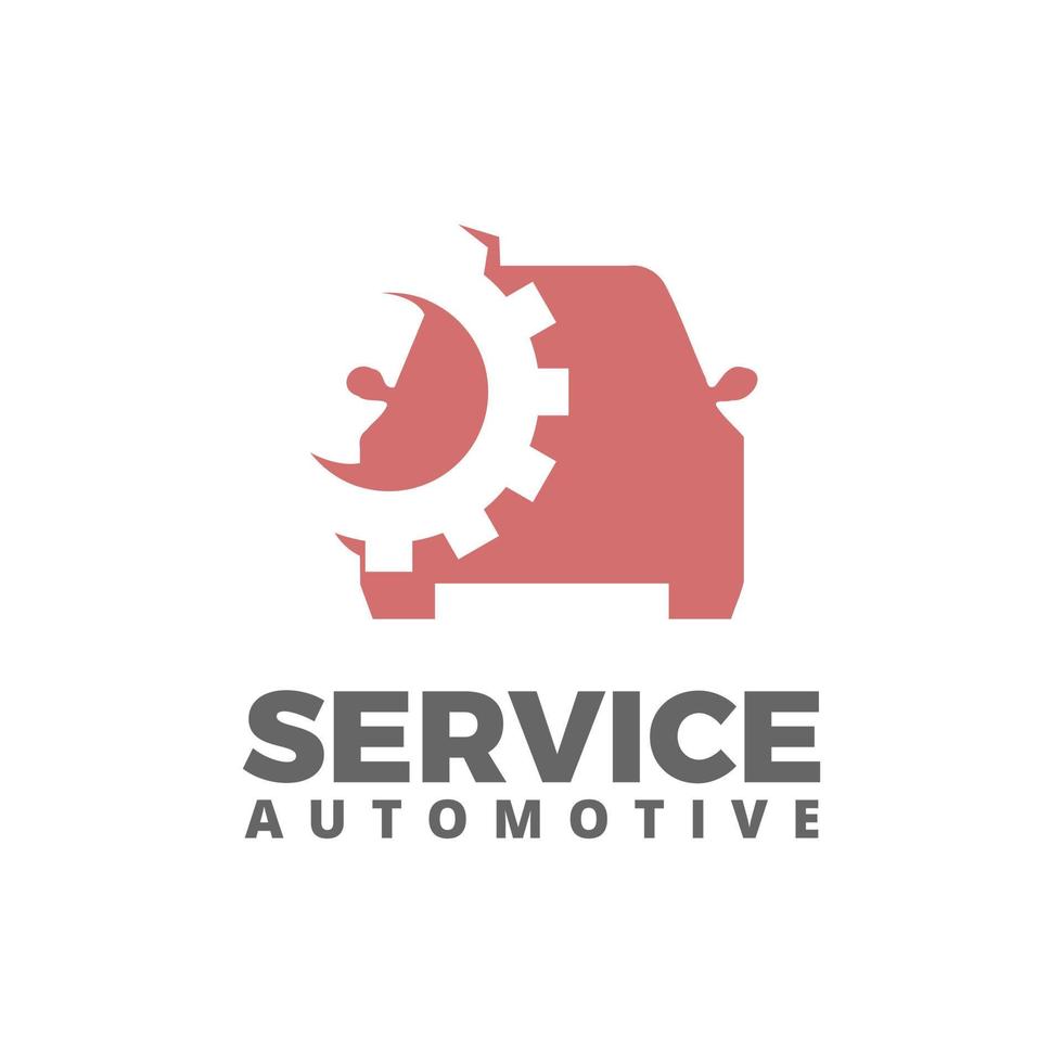 logotipo de automóvil y vehículo para sus necesidades, como tienda de automóviles, tienda de servicios, reparación de automóviles vector
