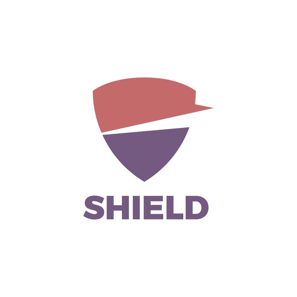 Shield logo template for your security, guard, safe, protect business, etc vector