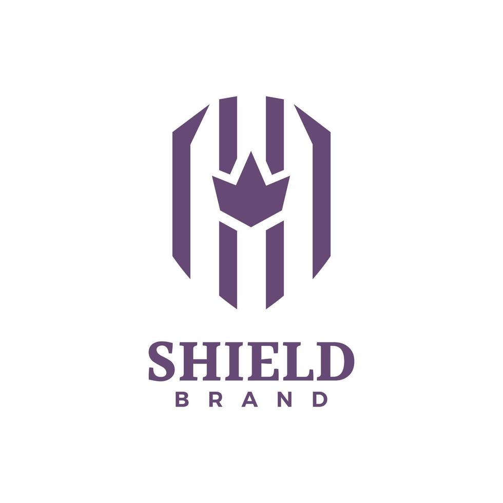 Shield logo template for your security, guard, safe, protect business, etc vector