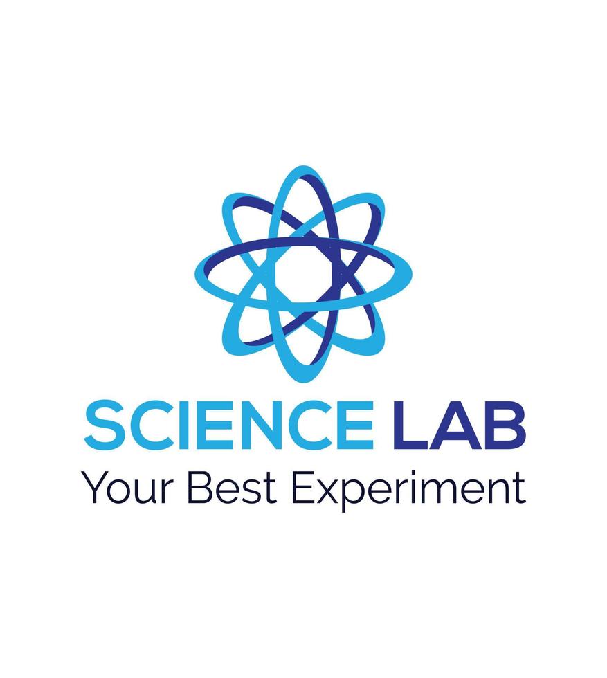 Science lab logo design 4821210 Vector Art at Vecteezy