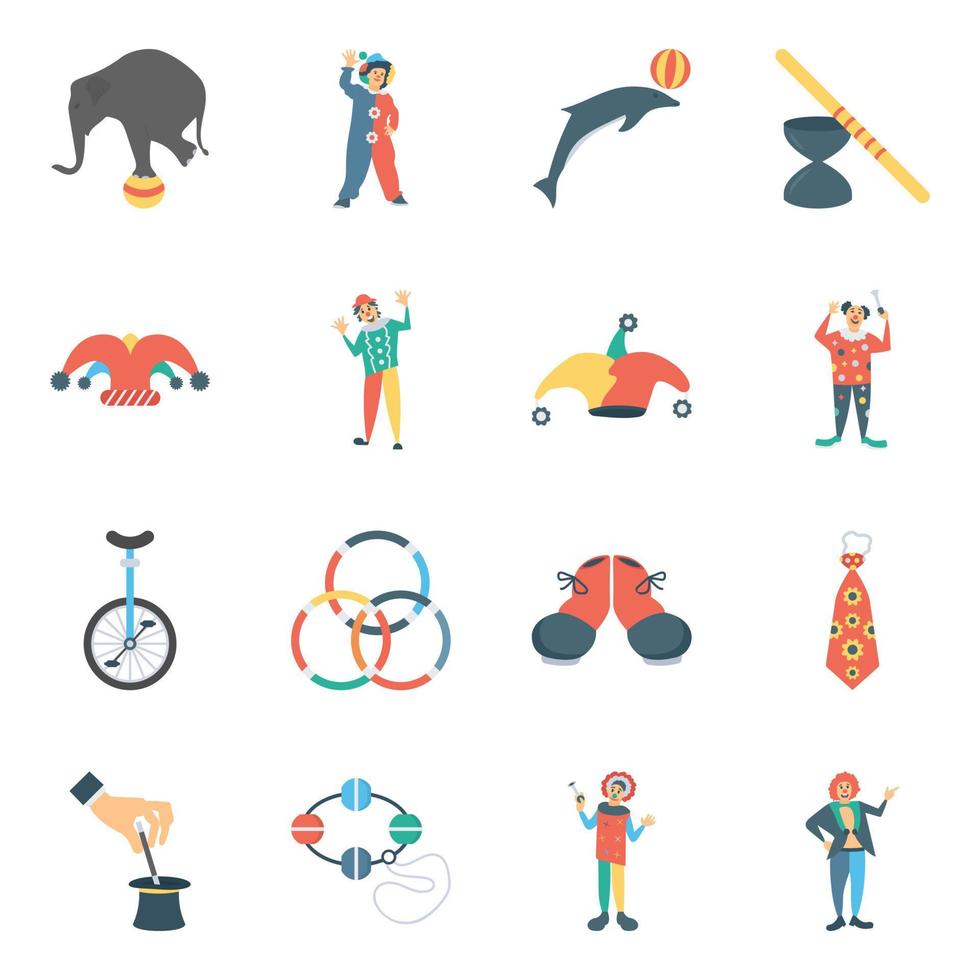 Circus Show Concepts vector