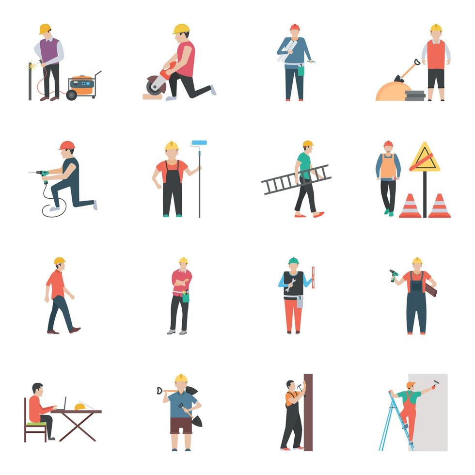 Construction People Concepts vector
