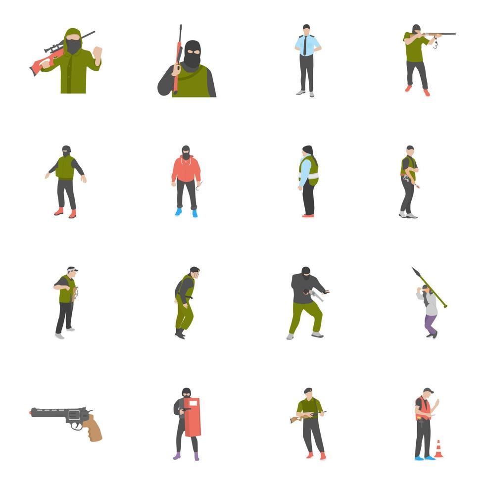 Anti Terrorism Concepts vector